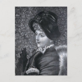 Vintage Illustration "A Reverie" Postkarte