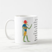 Vintage Illustration Ägyptens Kaffeetasse (Links)