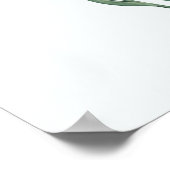 Vintage Illustration Botanische Kunst Poster (Ecke)