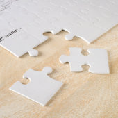 Vintage Illustration der asiatischen Elefanten aus Puzzle (Seite)