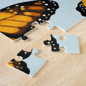 Vintage Illustration der Monarchschmetterlinge Puzzle (Seite)