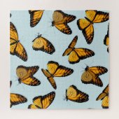 Vintage Illustration der Monarchschmetterlinge Puzzle (Horizontal)