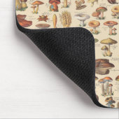 Vintage Illustration der Pilze Mousepad (Ecke)