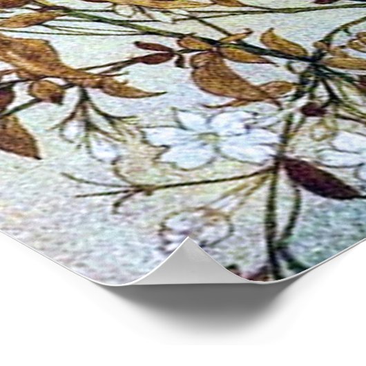 Vintage Illustration Edmund Dulac Tempest Poster (Ecke)