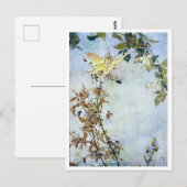 Vintage Illustration Edmund Dulac Tempest Postkarte (Vorne/Hinten)