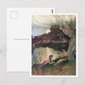 Vintage Illustration Edmund Dulac Tempest Postkarte (Vorne/Hinten)