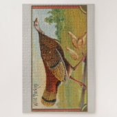 Vintage Illustration einer wilden Türkei (1889) Puzzle (Vertikal)