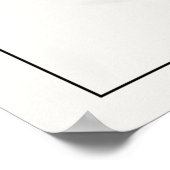 Vintage Illustration Hummingbird Poster (Ecke)