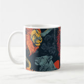 Vintage Illustration Kaffeetasse (Links)