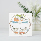 Vintage Illustration Kleine alte Frau Elsa Beskow (Stehend Vorderseite)