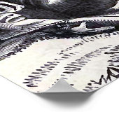 Vintage Illustration "Little Boy Blue" Poster (Ecke)