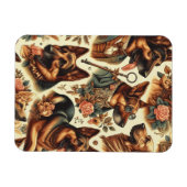 Vintage Illustration Magnet (Horizontal)
