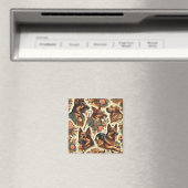 Vintage Illustration Magnet (In Situ (Geschirrspüler))