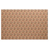 Vintage Illustration mit Rose und Geige Stoff (Yard (91,4 cm))