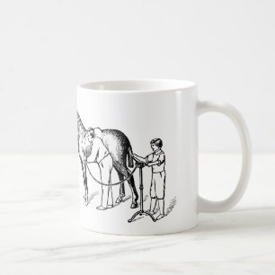 VINTAGE ILLUSTRATION Pferd Sonderanfertigungen Tas Kaffeetasse