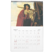 Vintage Illustration Pirates and Buccaneers Kalender (Mär 2027)
