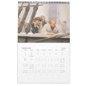 Vintage Illustration Pirates and Buccaneers Kalender (Feb 2026)