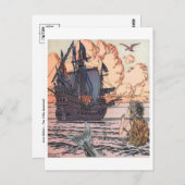 Vintage Illustration Postcard Postkarte (Vorne/Hinten)