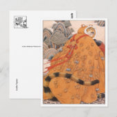 Vintage Illustration Postkarte (Vorne/Hinten)