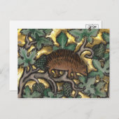 Vintage Illustration Postkarte (Vorne/Hinten)