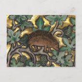 Vintage Illustration Postkarte (Vorderseite)