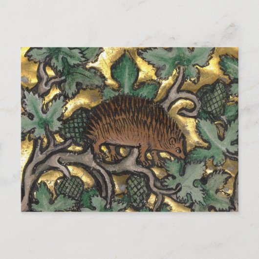 Vintage Illustration Postkarte (Vorderseite)