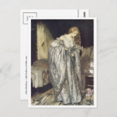 Vintage Illustration Postkarte (Vorne/Hinten)