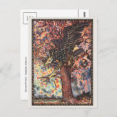 Vintage Illustration Postkarte (Vorne/Hinten)