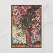 Vintage Illustration Postkarte (Vorderseite)