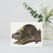 Vintage Illustration Postkarte (Stehend Vorderseite)