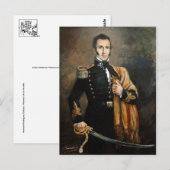 Vintage Illustration Postkarte (Vorne/Hinten)