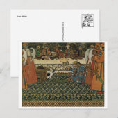 Vintage Illustration Postkarte (Vorne/Hinten)