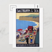 Vintage Illustration Postkarte (Vorne/Hinten)