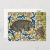 Vintage Illustration Postkarte (Vorne/Hinten)