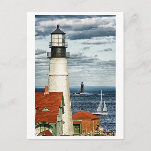 Vintage Illustration Postkarte (Vorderseite)