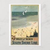 Vintage Illustration Postkarte (Vorderseite)