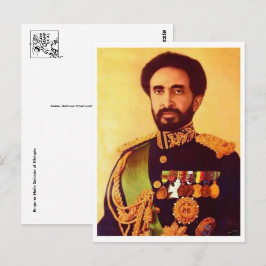 Vintage Illustration Postkarte (Vorne/Hinten)