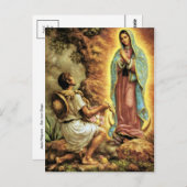 Vintage Illustration Postkarte (Vorne/Hinten)