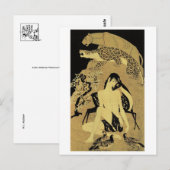 Vintage Illustration Postkarte (Vorne/Hinten)