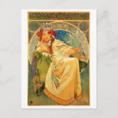 Vintage Illustration Postkarte (Vorderseite)