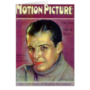 Vintage Illustration Ramon Novarro