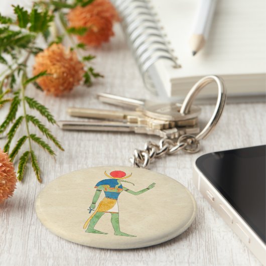 Vintage Illustration Schlüsselanhänger (Seite)