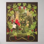 Vintage Illustration Sibylle von Olfers Poster (Vorne)