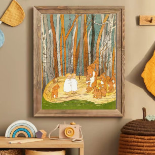 Vintage-Illustration Sibylle Von Olfers Poster
