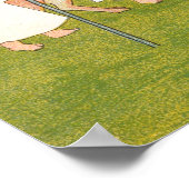 Vintage Illustration Sibylle Von Olfers Poster (Ecke)