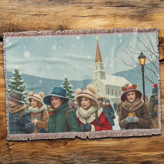 Vintage Illustration verlassend Menschen Decke