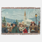 Vintage Illustration verlassend Menschen Decke (Vorderseite)