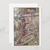 Vintage Illustration von Frank C. Pape "The Prince (Vorne/Hinten)