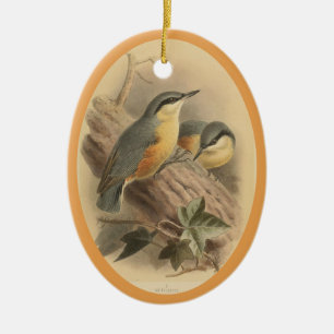Vintage-Illustration von Kleiber Keramik Baum Deco Ornament