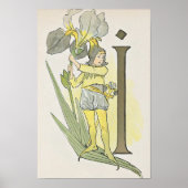 Vintage Illustration von Ottilia Adelborg Poster (Vorne)